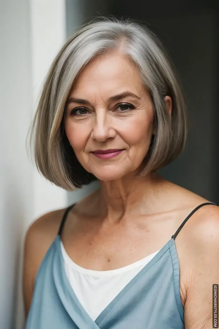 wash and wear haircuts for women over 60